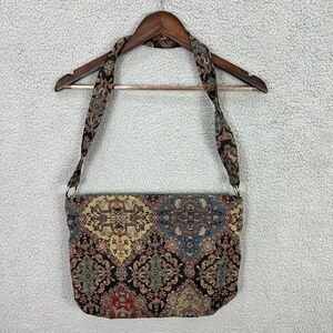 The Carpetbagger Tapestry‎ Shoulder Bag Boho Cottagecore Folkcore Retro 15x12